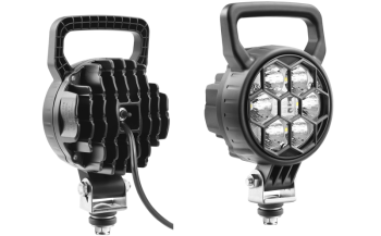 LED munkalámpa kábellel, kapcsolóval