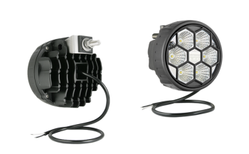 2500 lm - LED modul 12V-24V, kábel 0,5 m, védő rács