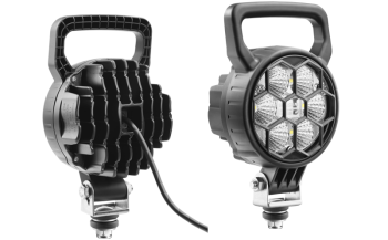 2500 lm - LED modul 12V-24V, kábel 0,5 m, védő rács, fogantyú