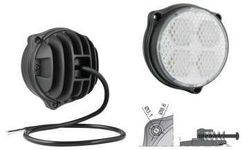 LED munkalámpa kábellel (3 csavaros)