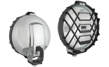 Halogén távolsági fényszóró krómházban helyzetjelző lámpával