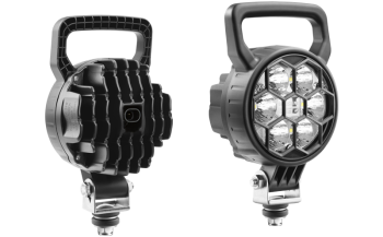 LED munkalámpa beépített AMP SuperSeal csatlakozóval