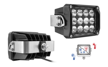 melegített üveg, 10000lm - LED modul 12V-24V, kábel 0,5 m