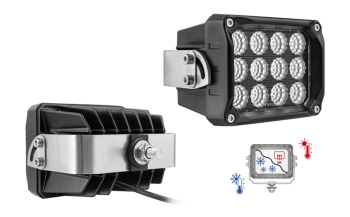 LED munkalámpa hátsó tartóval, kábellel