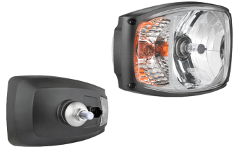 Fényszóró H4 típusú, DT04-6P csatlakozó - jobb