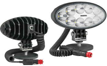 4000 lm - LED modul 12V-24V, spirálkábel 8 m, szivargyújtó csatlak.