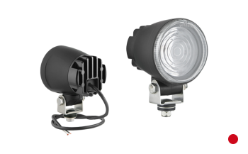 Speciális LED lámpa kábellel - piros