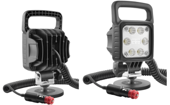 1500lm - LED modul 12V-24V, spirálkábel 8 m, szivargyújtó csatlak., fogantyú