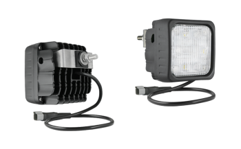 LED tolatólámpa hátsó rögzítéssel, kábellel, Deutsch DT04-2P csatlakozó