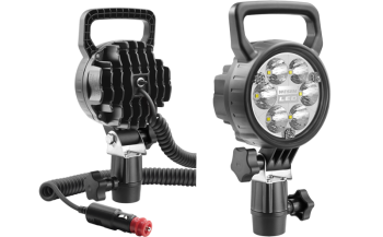 2500 lm - LED modul 12V-24V, spirálkábel 4 m, szivargyújtó csatlak., fogantyú