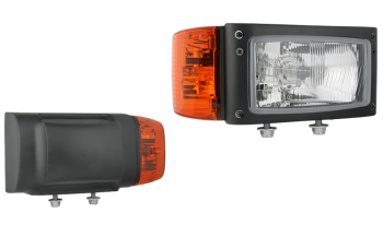 Fényszóró H4 típusú, beépített DT04-6P csatlakozóval - jobb