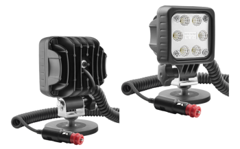 2500lm - LED modul 12V-24V, spirálkábel 8 m, szivargyújtó csatlak.