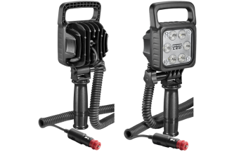 LED munkalámpa marklat, spirál kábeles, kapcsolóval