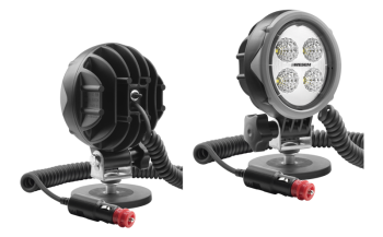 1500 lm - LED modul 12V-24V, spirálkábel 8 m, szivargyújtó csatlak.