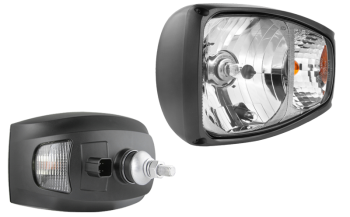 Fényszóró H4 típusú, DT04-6P csatlakozó - bal