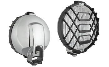 Halogén ködlámpa krómházban