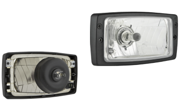 Fényszóró H4 típusú, kerettel (fények: tompított, távolsági, parkoló)