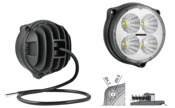 LED munkalámpa kábellel (3 csavaros)