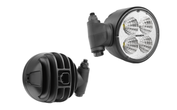 LED munkalámpa beépített Deutsch DT04-2P csatlakozóval, kezelni forgó