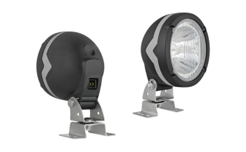 Halogén munkalámpa beépített AMP Faston csatlakozóval