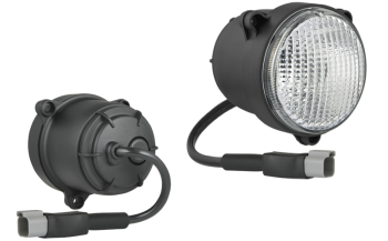 Halogén munkalámpa (3 csavaros) kábellel, Deutsch DT04-2P csatlakozó