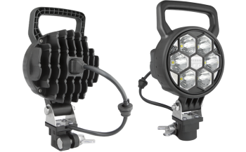 2500 lm - LED modul 12V-24V, kábel 0,22 m, védő rács, DIN 72591 csatlakozó, fogantyú