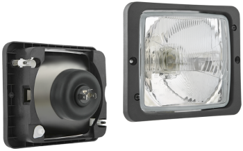 Fényszóró R2 típusú, kerettel (fények: tompított, távolsági)