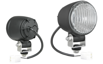 Halogén ködlámpa kábellel, AMP Faston csatlakozó