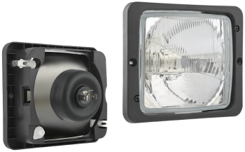 Fényszóró H4 típusú, kerettel (fények: tompított, távolsági)