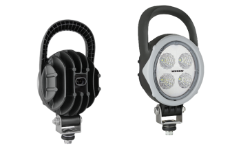 LED munkalámpa beépített AMP SuperSeal csatlakozóval