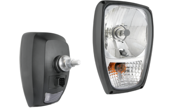 Fényszóró H4 típusú, DT04-6P csatlakozó - jobb / bal