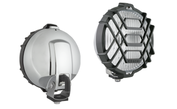 Halogén ködlámpa krómházban