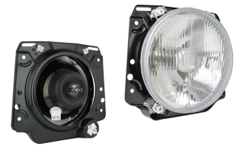 Fényszóró VW Golf 2-hez, H4 típusú (fények: tompított, távolsági, parkoló)