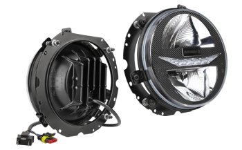 LED fényszóró Mercedes 2-hez (fények: tompított, távolsági, parkoló, nappali menetjelző)