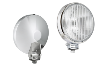 Halogén ködlámpa fém krómozott házban