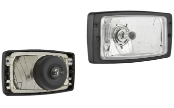 Fényszóró H4 típusú, kerettel (fények: tompított, távolsági)