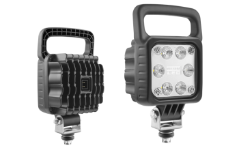 LED munkalámpa beépített AMP Faston csatlakozóval