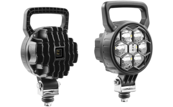 LED munkalámpa beépített AMP Faston csatlakozóval