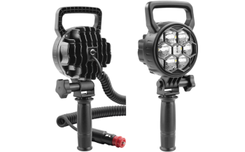 LED munkalámpa marklat, spirál kábeles, kapcsolóval