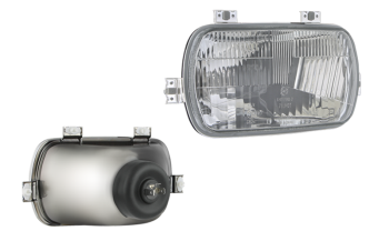 Fényszóróbetét, H4 típusú (fények: tompított, távolsági)