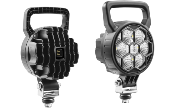 LED munkalámpa beépített AMP Faston csatlakozóval