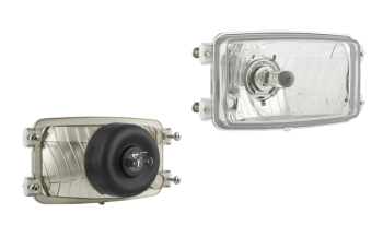 Fényszóróbetét, H4 típusú (fények: tompított, távolsági)