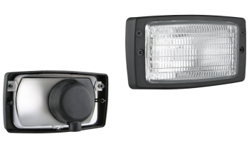 Halogén munkalámpa kerettel