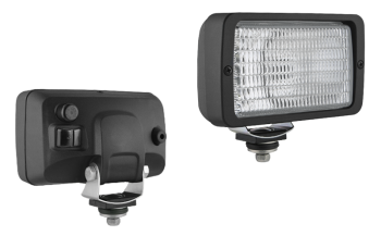 Halogén munkalámpa kapcsolóval