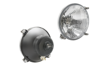 Fényszóróbetét Ø138, H4 típusú, lyuktávolság 106x106 (fények: tompított, távolsági, parkoló)