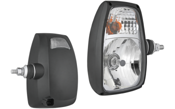 Fényszóró H4 típusú, DT04-6P csatlakozó - jobb