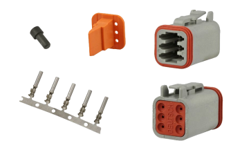 Csatlakozó dugós - Deutsch DT06-6S