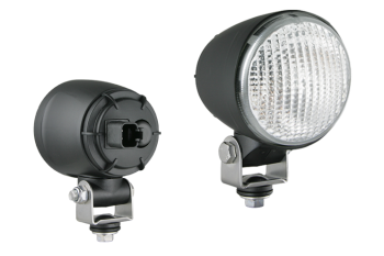 Halogén munkalámpa beépített Deutsch DT04-2P csatlakozóval