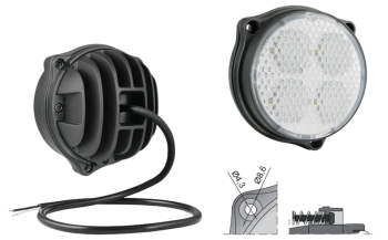 LED munkalámpa kábellel (3 csavaros)