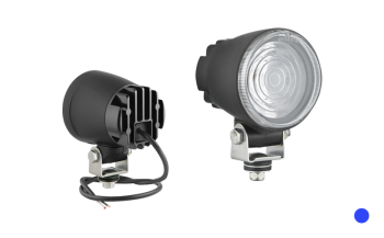 Speciális LED kék lámpa kábellel - kék